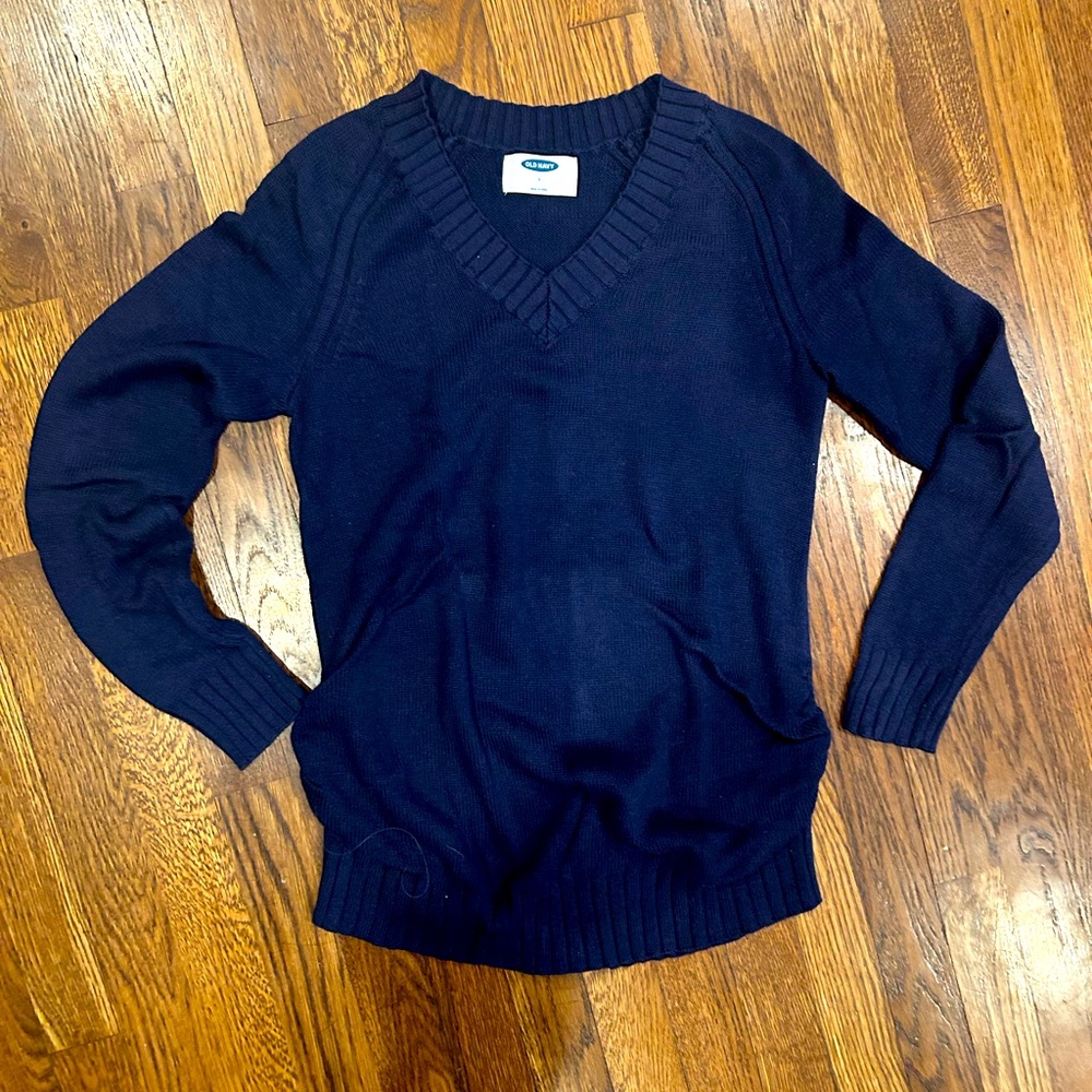 EUC Navy Blue Old Navy Maternity Sweater